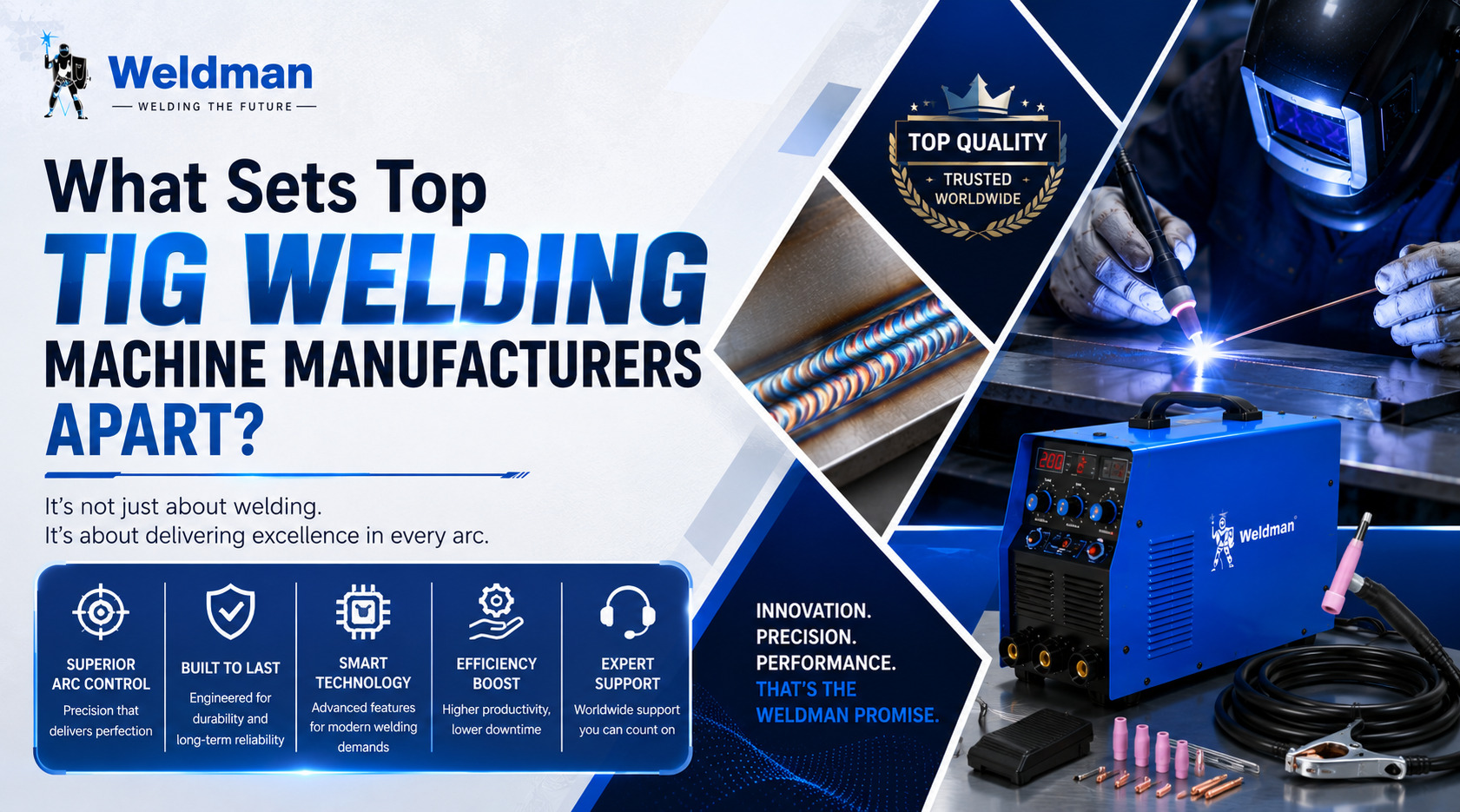 What Sets Top TIG Welding Machine Manufacturers Apart?