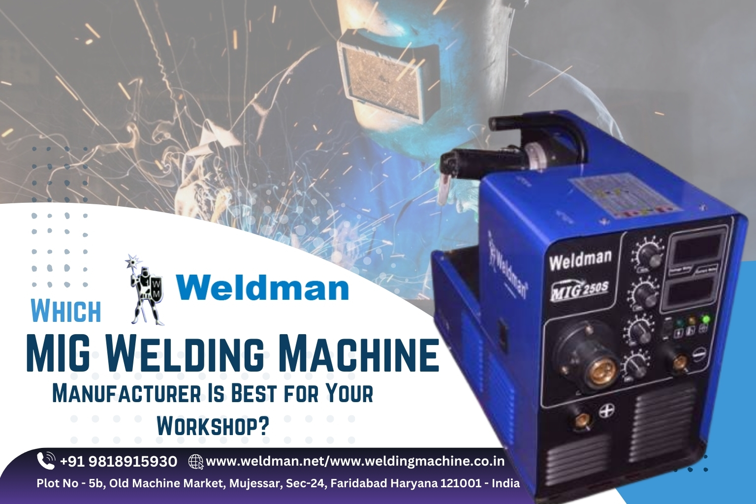 Which MIG Welding Machine Manufacturer Is Best for Your Workshop?